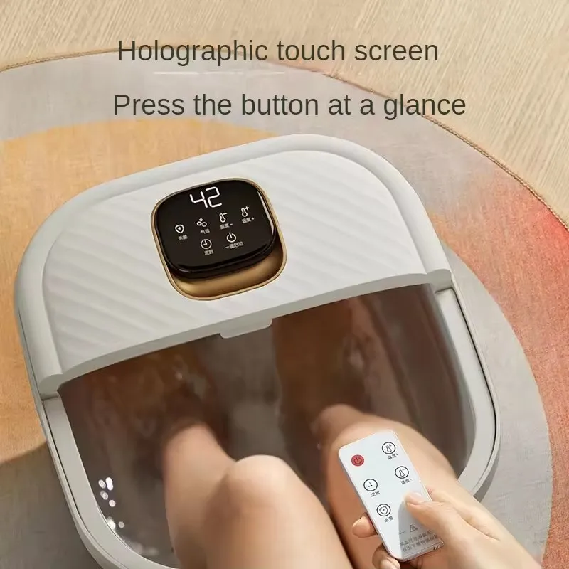 Meiyang New Arrival Wireless Remote Control Foldable Collapsible Foot Spa Bath Massager Bucket Tub With Heat