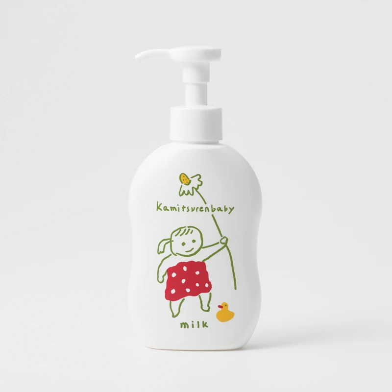 
All skin types OBM natural baby body milk lotion made in Japan 