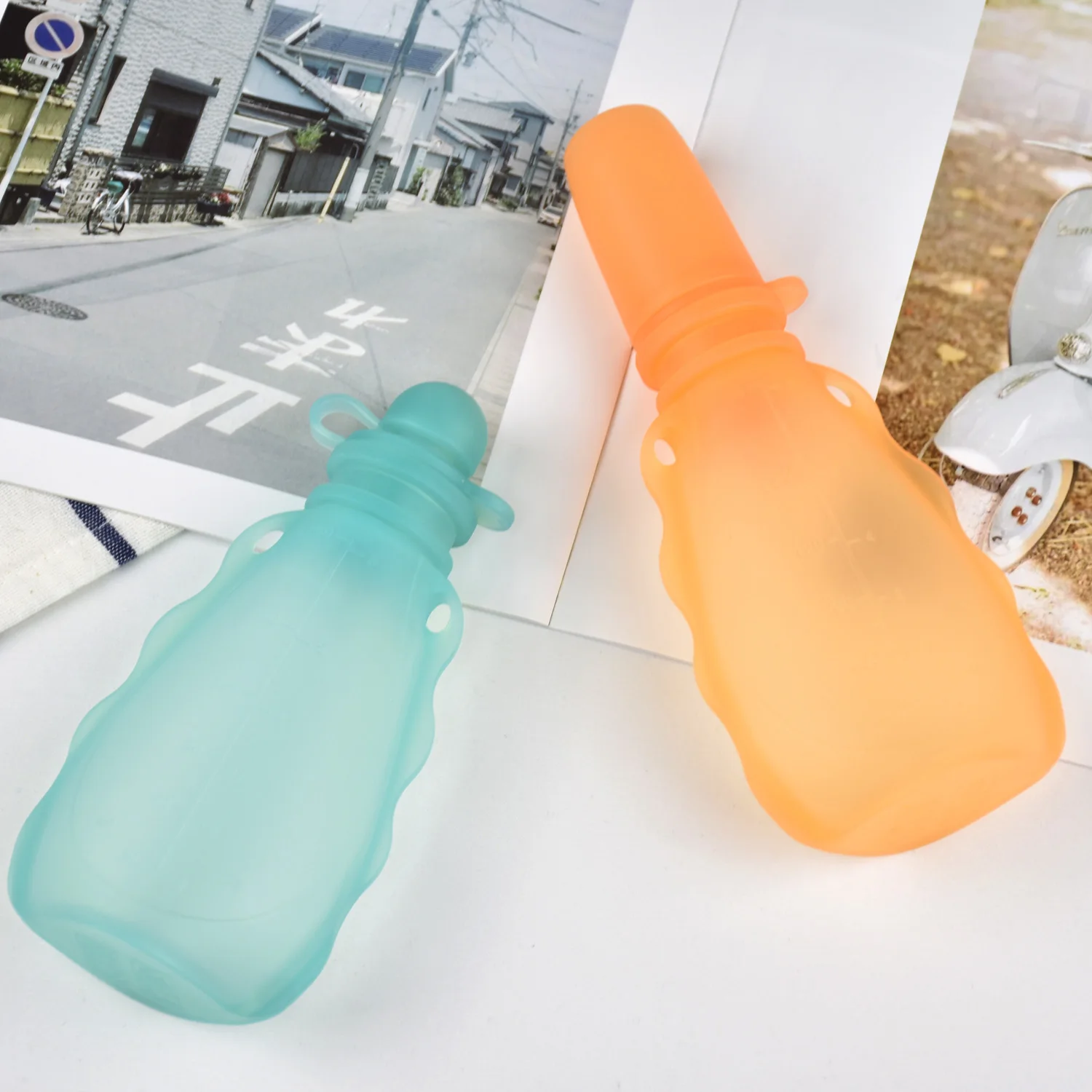 Wholesale Food Grade Reusable Bpa Free 180Ml Silicone Baby Colostrum Collector Breastmilk Breast Milk Storage Bag