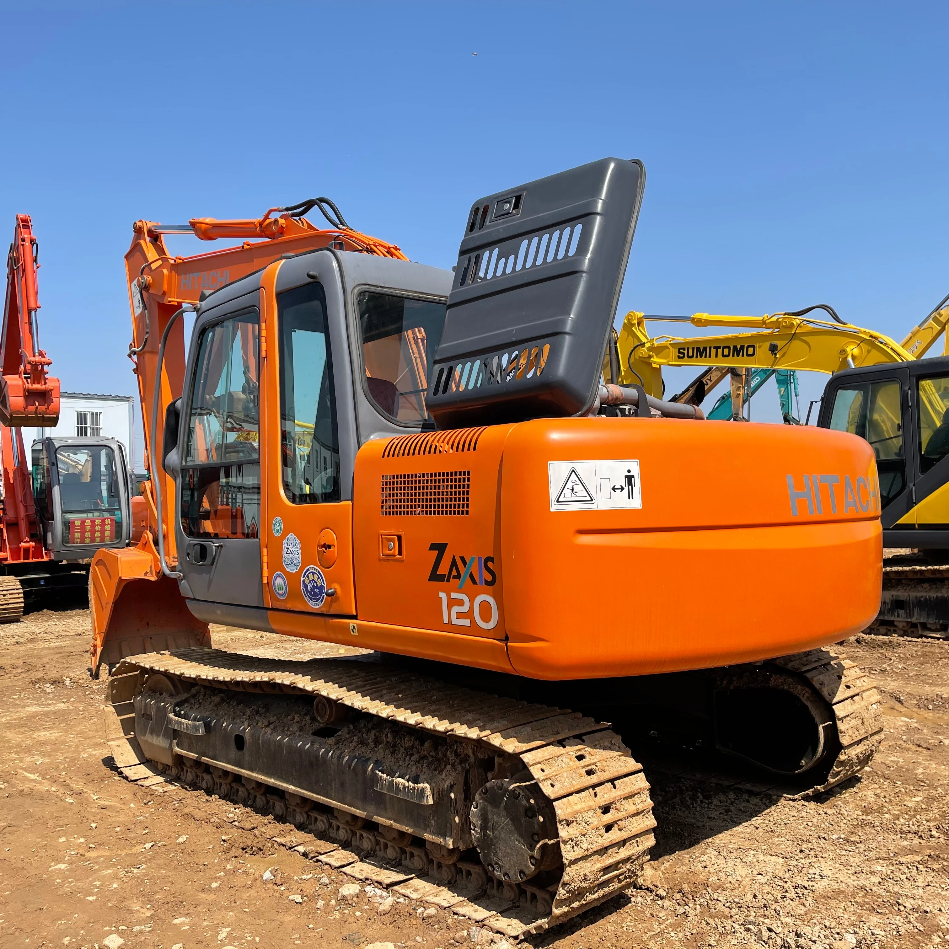 Hitachi ZX120 buy old cheap rc kubota excavator for wholesales