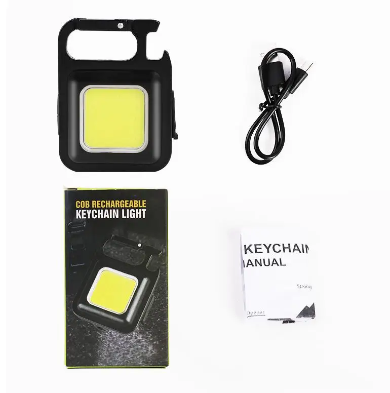 Outdoor Camping Powerful MINI Pocket Support Type-C Rechargeable Lightweight Highlight Light