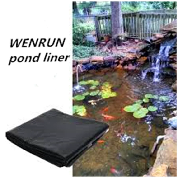 
Best quality waterproofing vulcanized EPDM blue membrane fish pond liner geomembrane 
