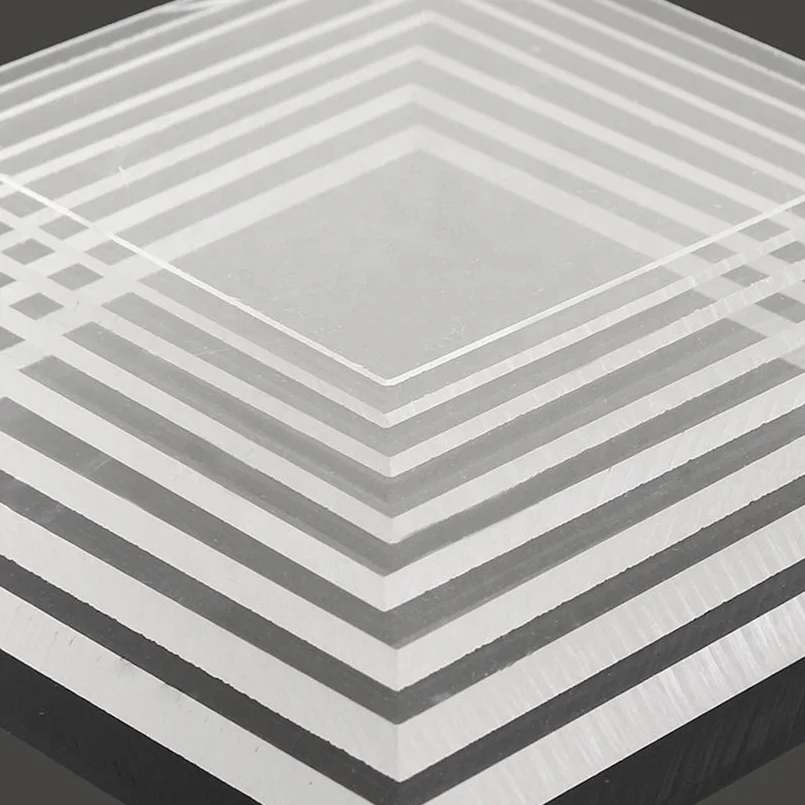 HUASHUAITE 3 мм прозрачная панель из оргстекла акриловый лист поставщик