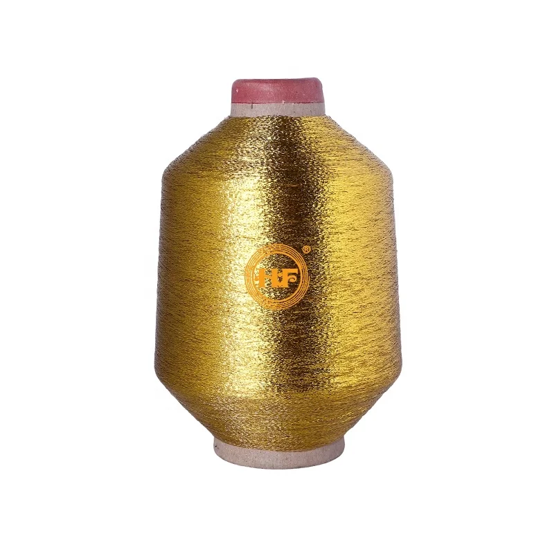 X Type Metallic Yarn Lurex polyester yarn