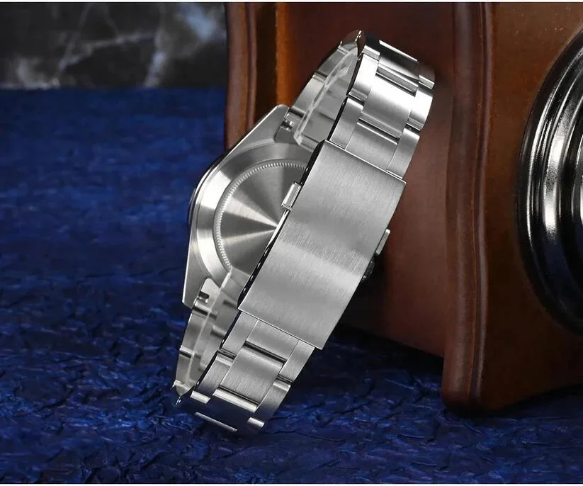 Luxury Sports 40MM GMT Diving Men Watch Automatic Super Luminous Sports Water Resistant 100m Wrist  Watch Clean