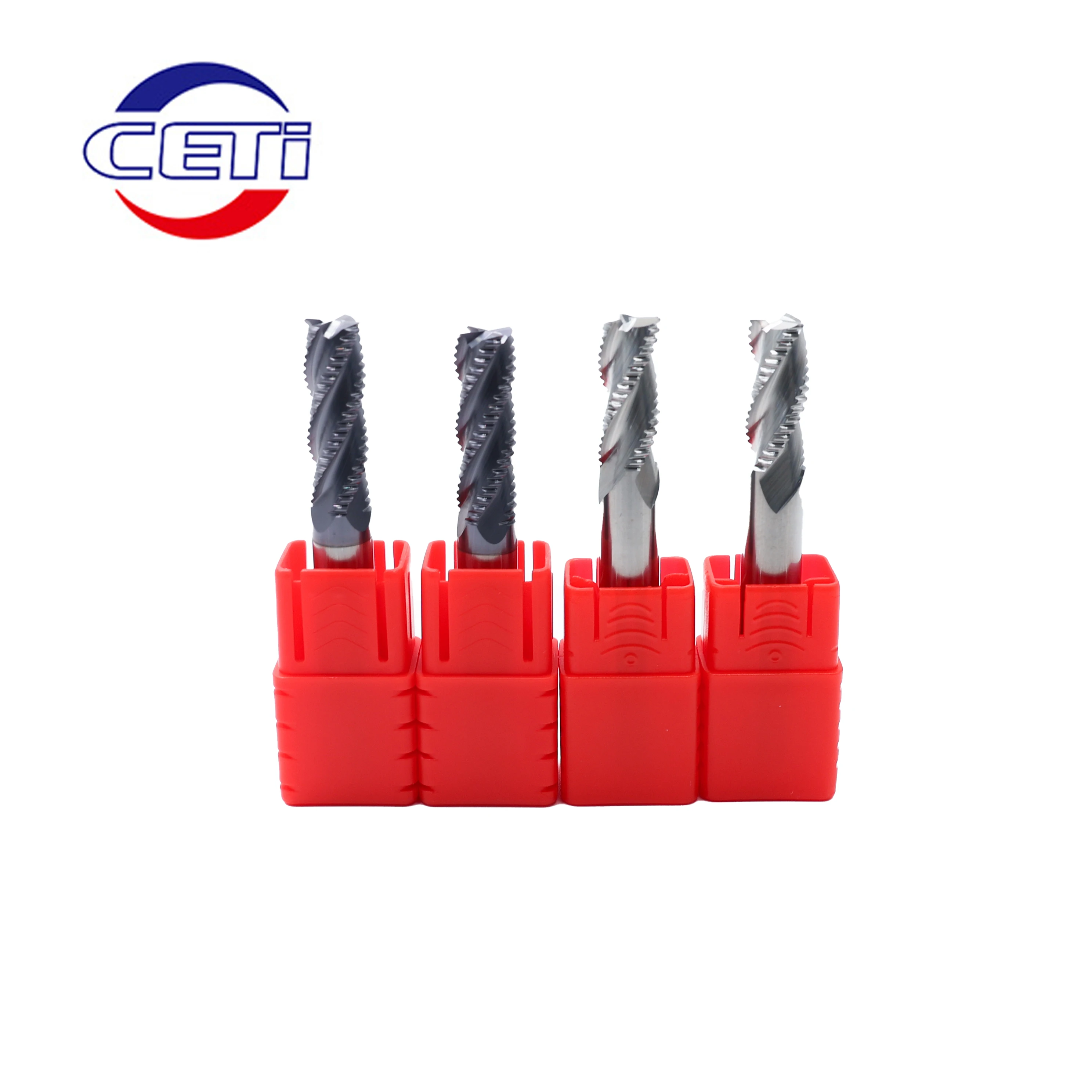 Side And Face Carbide End Mill CNC Tools  Metal Compression Aluminum Thread Milling Cutter