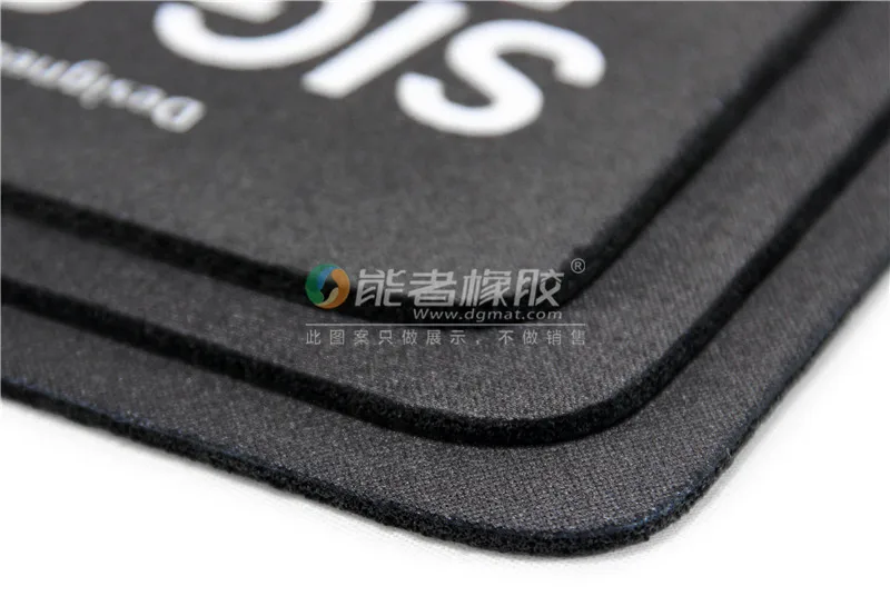 custmo logo natural rubber waterproof gun  cleaning mat