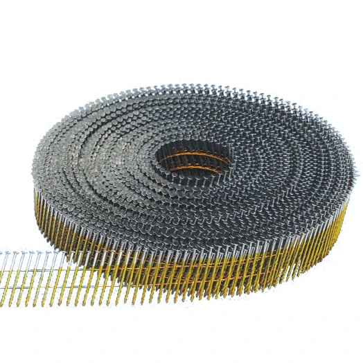 Jumbo Coil Nails, 15 Degree Flat Coil Nails, 15 Degree Wire collated Roofing Nails