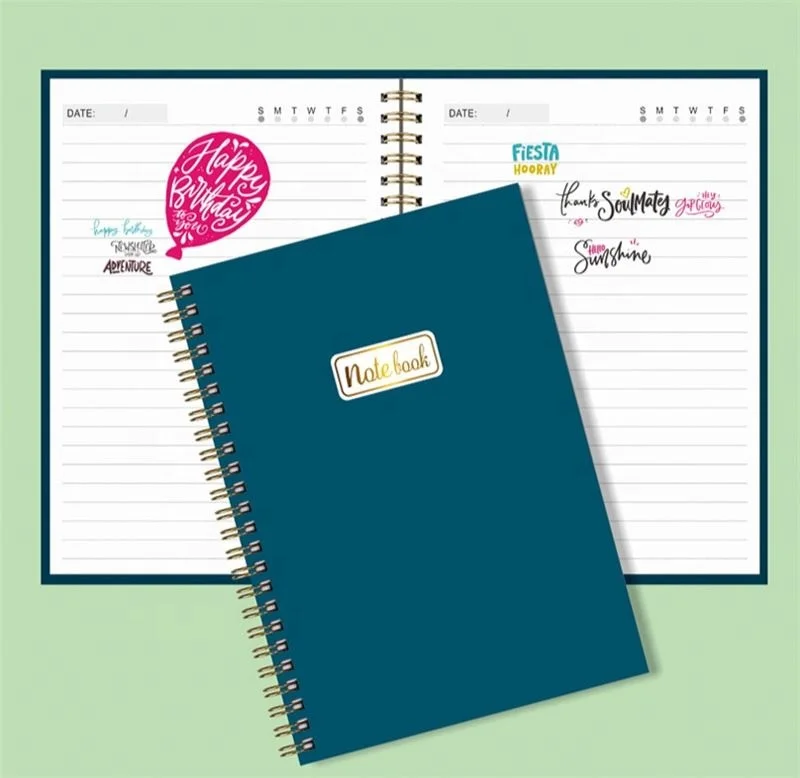 Corporate Gifts Promotional Notebook Usb Drive & Key Antique Notebook Custom Booklike Sublimation Notebook With Logo