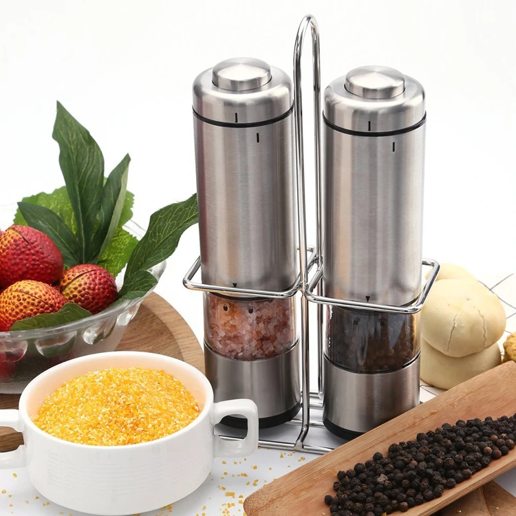 Hot selling electric pepper and salt grinder with new design