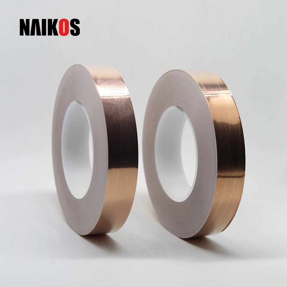 Electrical Single Side EMI Conductive Adhesive Heat Resistant Copper Foil Tape