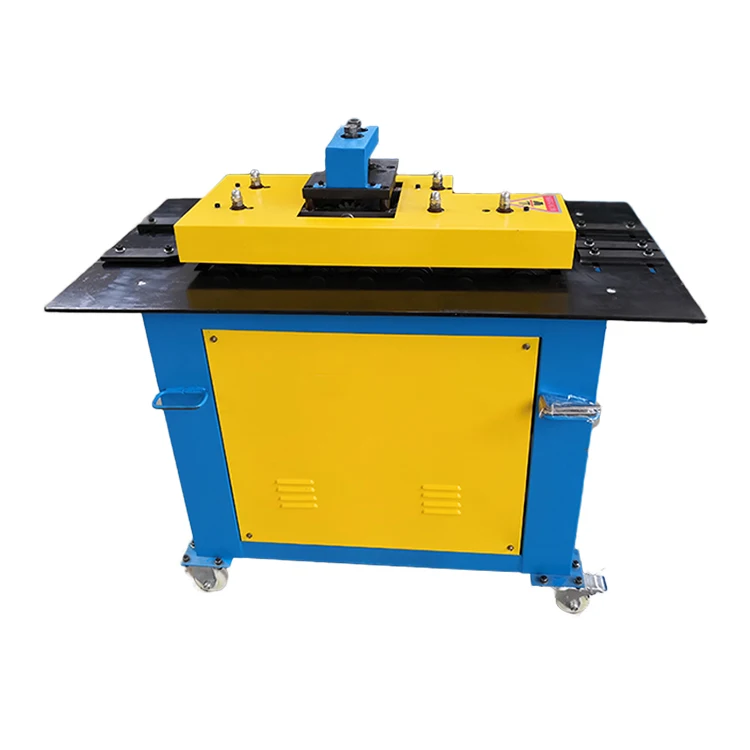 SA-12HB Square Tube Air Duct Multi-functional Pittsburgh Lock Forming Machine HVAC Lock Former Sheet Metal Making Machine