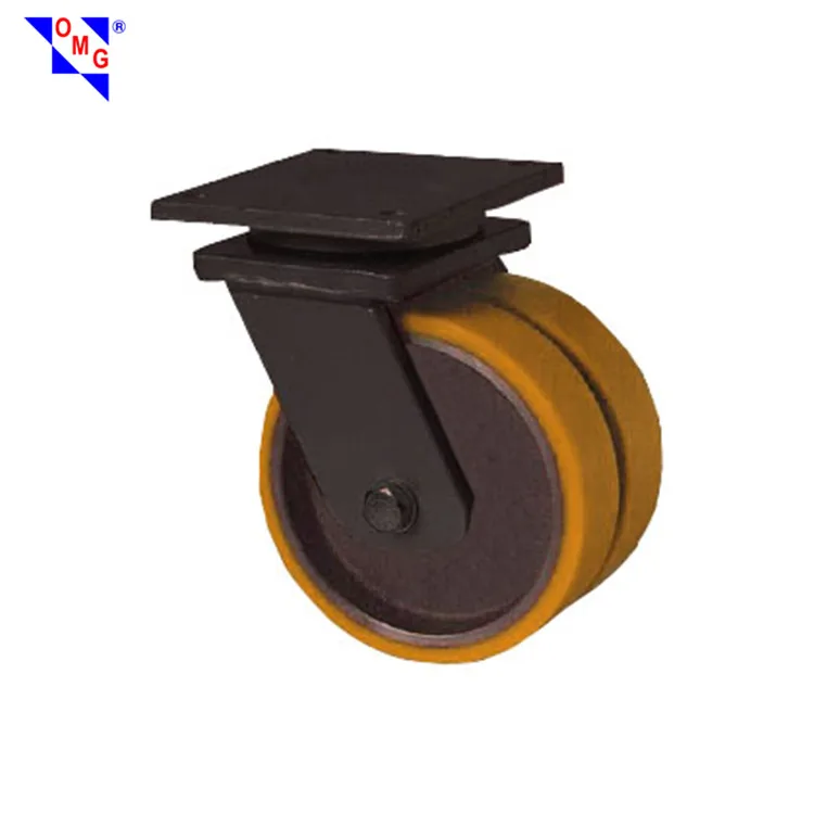 Direct Manufacturer Heavy Duty Twin Swivel Castors Furniture Caster Wheel