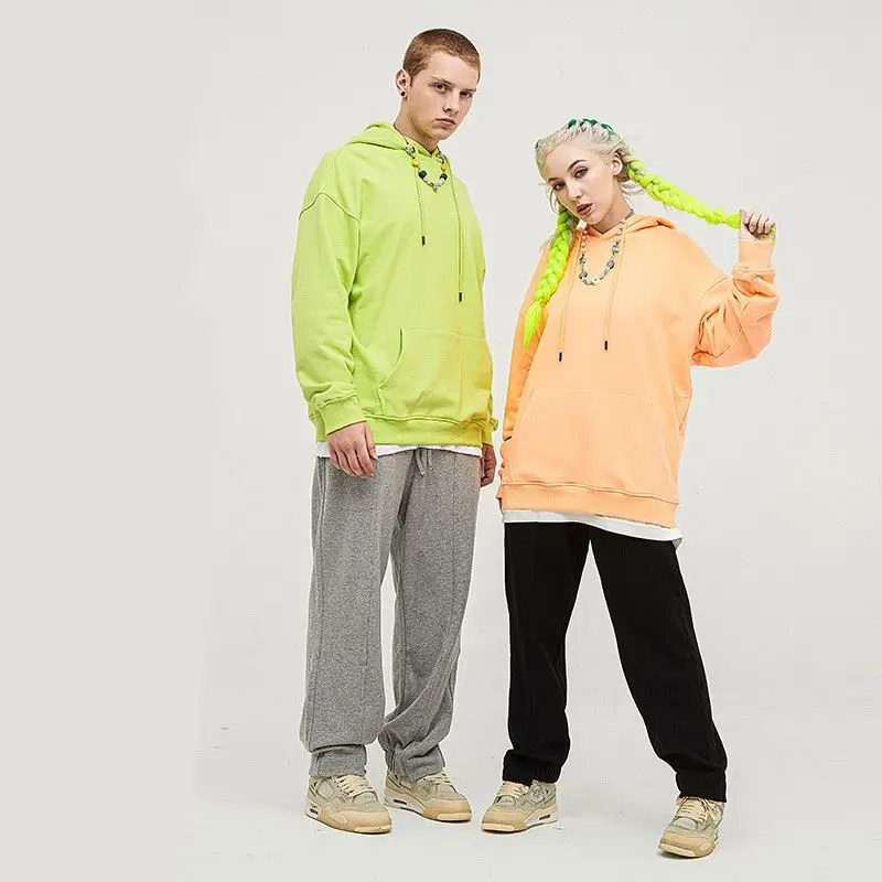 Wholesale Streetwear 360g Hoodie Oversize Custom Hoodies 100% Cotton Woman Fall Wear Women Hoodies Pullover Sweatshirts