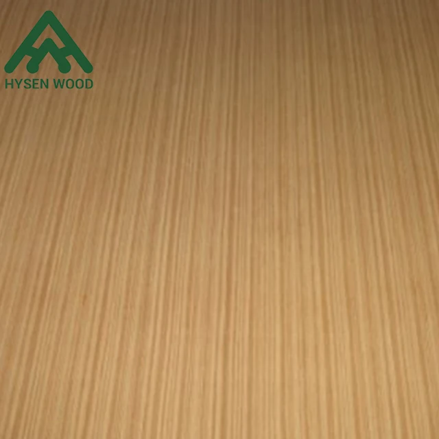 Hysen manufacture hot sale 12mm  teak veneer core fancy furniture Face veneer sanded smoothy veneer core plywood