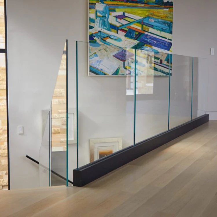 4mm+4mm Clear Safety Toughened Tempered Sentryglas Laminated Glass Balcony Railing Balustrad Handrail