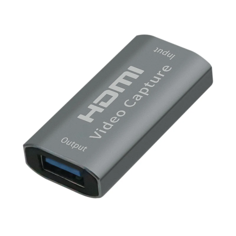 Doonjiey 4k 30hz usb 2.0 to HDTV video capture card for Live Streaming Broadcast REAL TIME Recording Box capture card