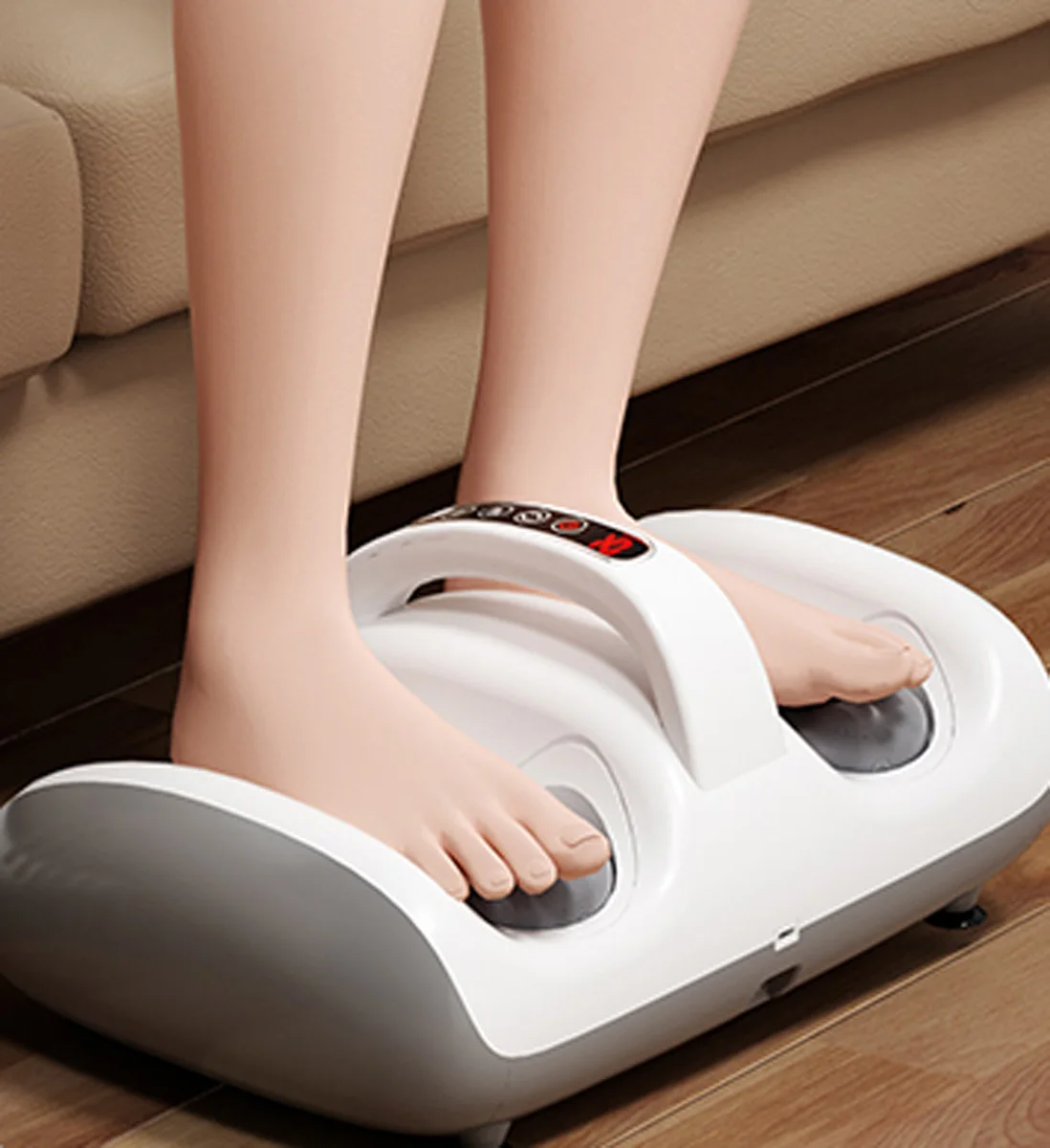 new arrivals Blood Circulation Booster  Vibration  2 in 1 foot massager infrared with Infrared heat Therapy
