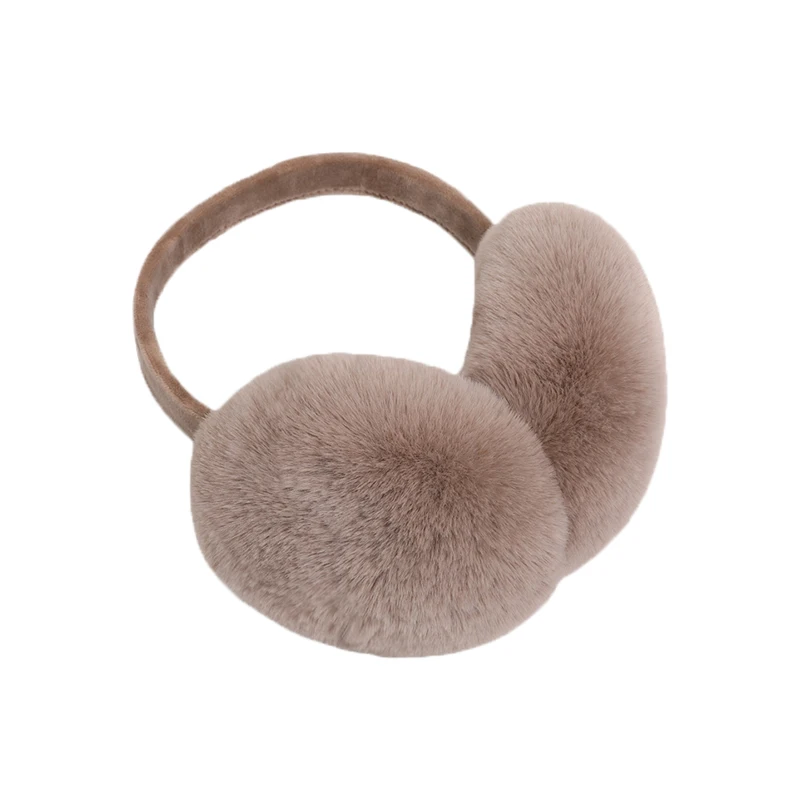 Foldable large ear bag Winter Warmer Earmuffs Colorful Plush Softy