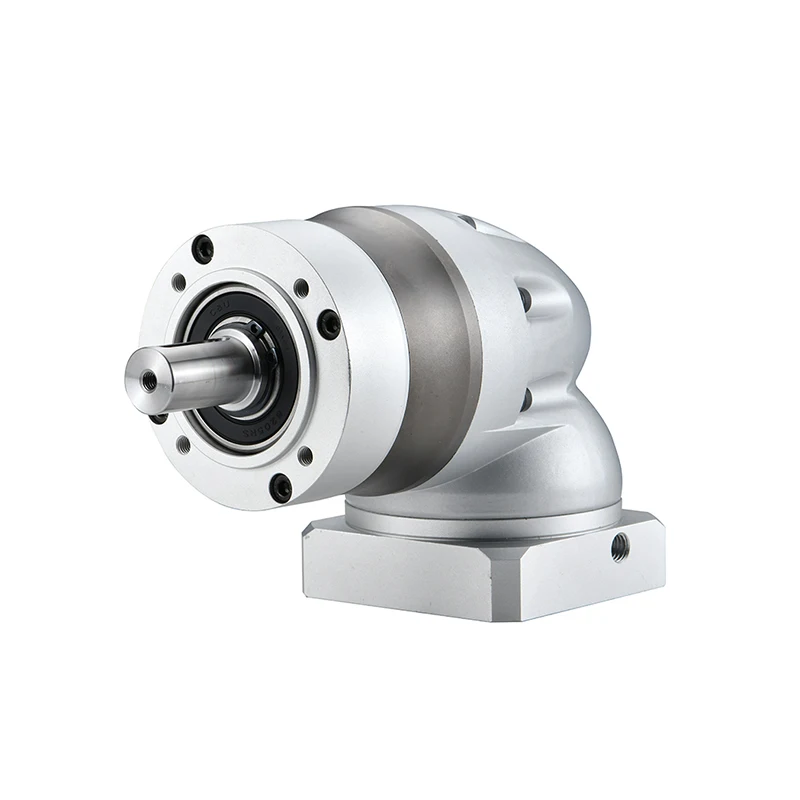 DIWAGER series 60mm round flange right angle planetary gearbox reducer , one stage reduction ratio 3:1-10:1 for servo motor