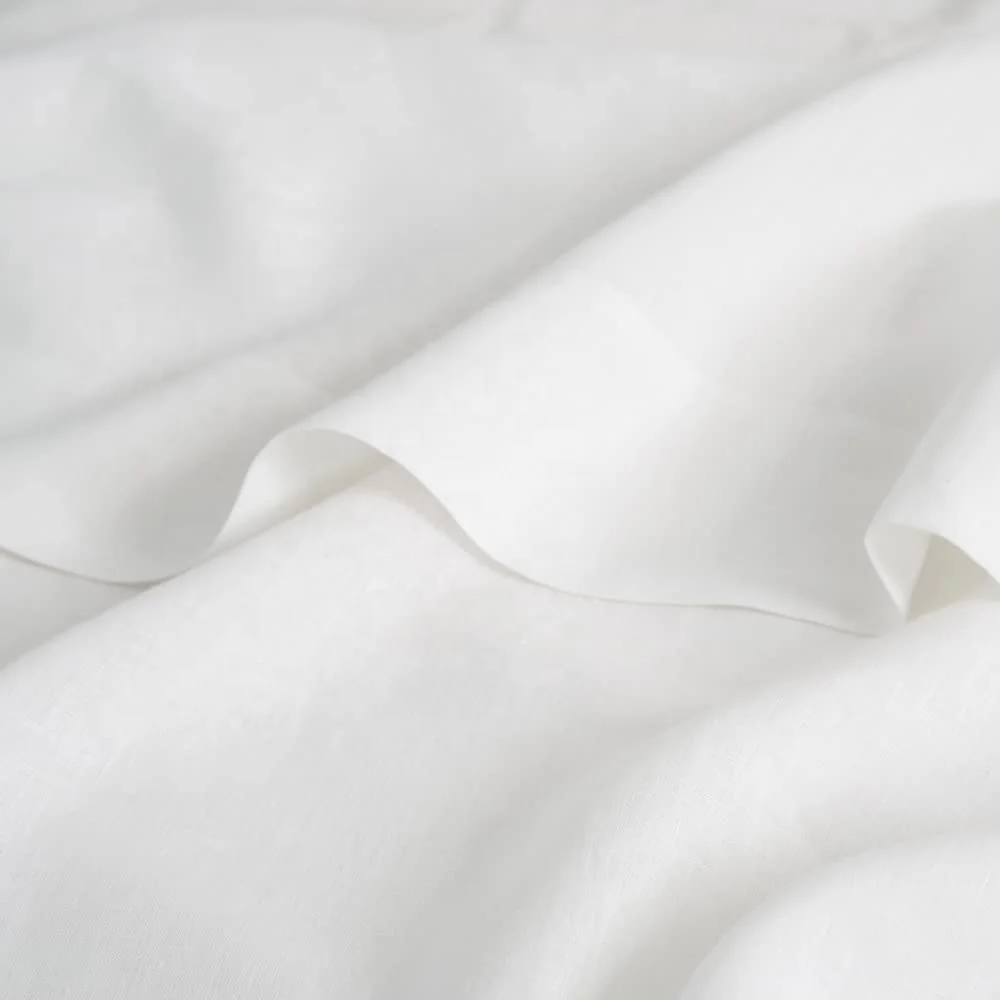 OEKO-TEX Flax linen duvet cover with hemp flat sheet pillowcase 100% French flax linen bedding set