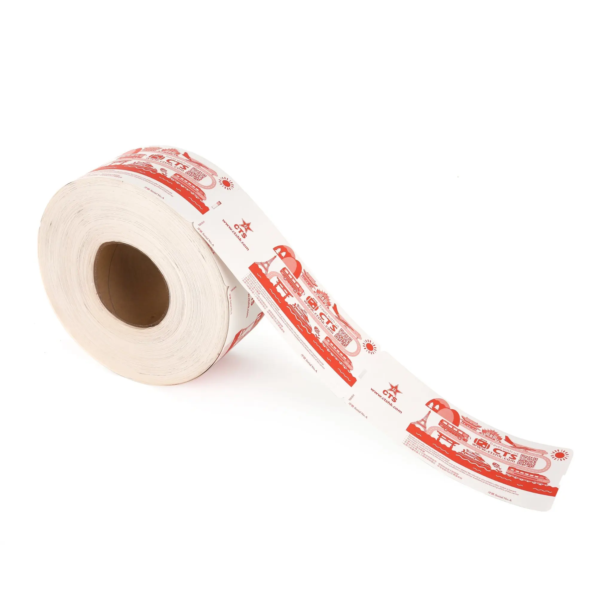 Travel Price Cheap Air Flight Tickets Boarding Pass Paper Roll