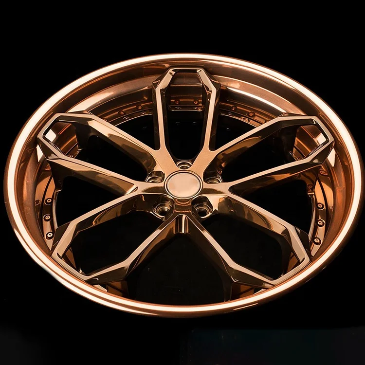 Customized luxury monoblock 2 piece 3 piece forged alloy wheels for high end racing cars