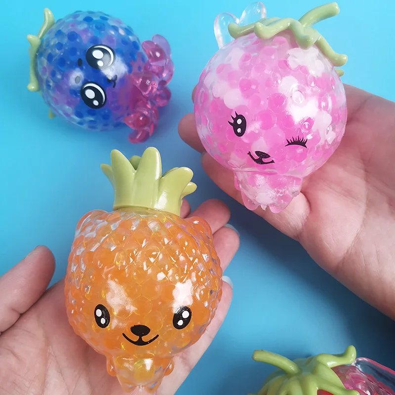 Creative Novelty Cartoon Animal Shaped Vent Ball Water Bead Squeeze Ball Fidget Toys