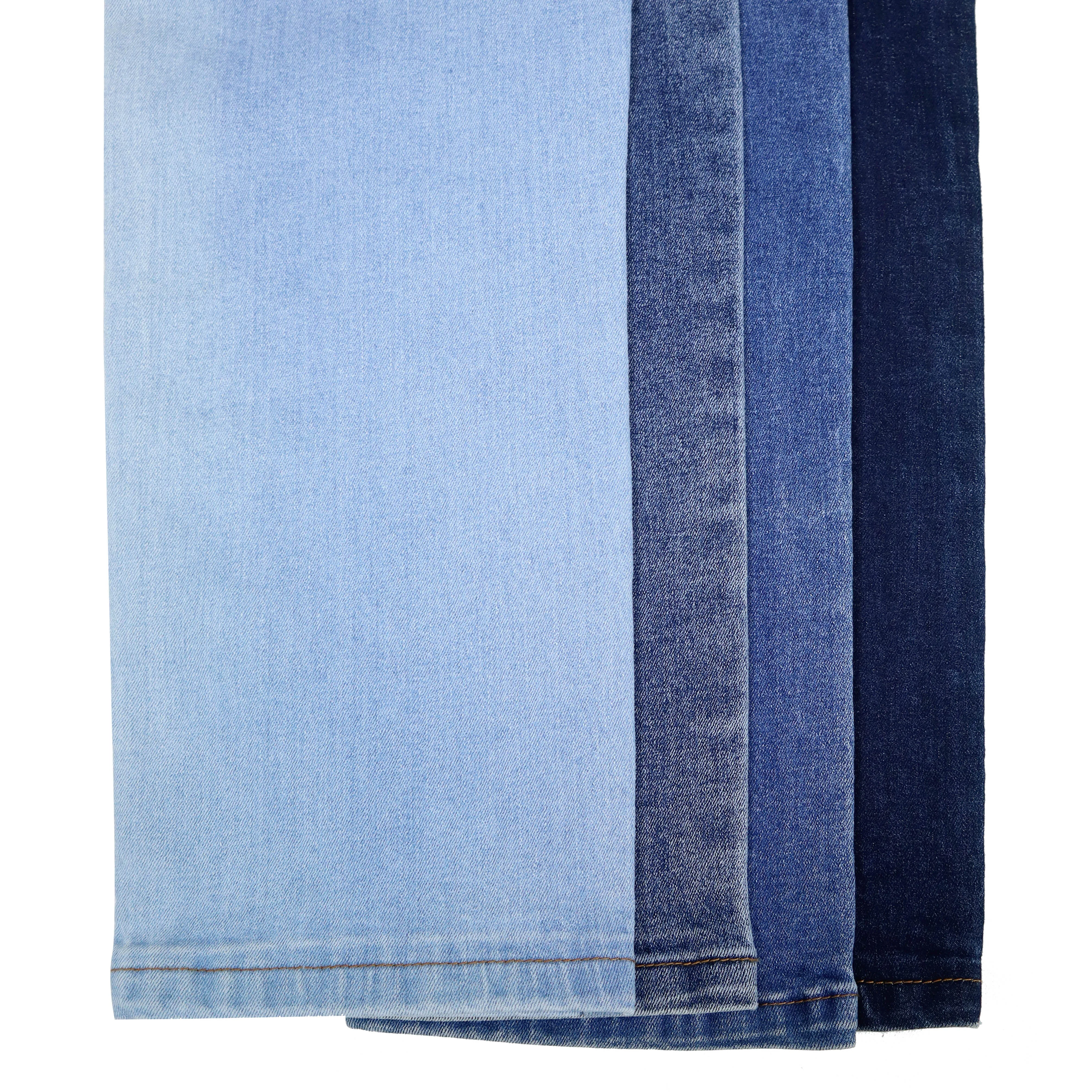 73%cotton 23%polyester 3%rayon 1%spandex toughmax denim cordura fabric China Factory Soft Denim Jeans Fabric Textile