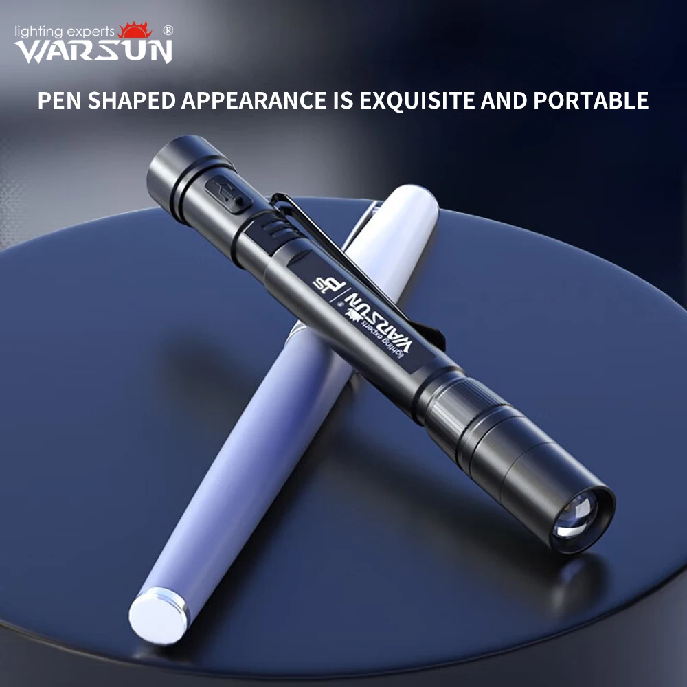 Карманный УФ-карандаш WARSUN P1S 600 лм