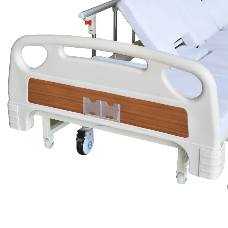 Care Hospital Bed Remote Control Manual Function Factory Direct Supply Home Hospital Furniture for Paralysed Patients