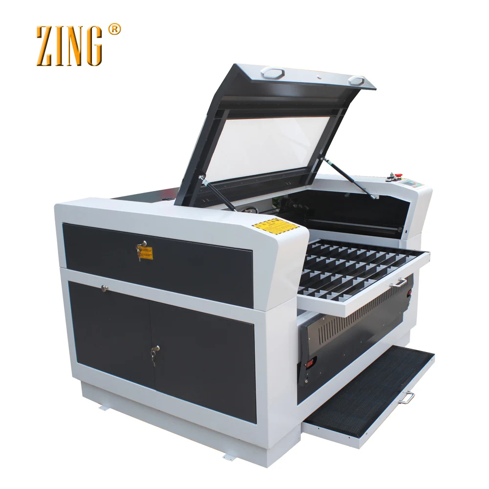 Z9060 80W 100W 130 watts Laser Cutter plywood mdf stencil jigsaw puzzle paper cake toppers acrylic Co2 Laser Cutting Machine