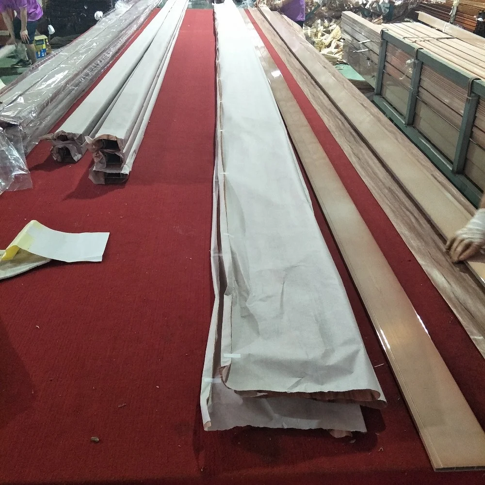 aluminum profile wood grain heat transfer machine with wood paper or wood film