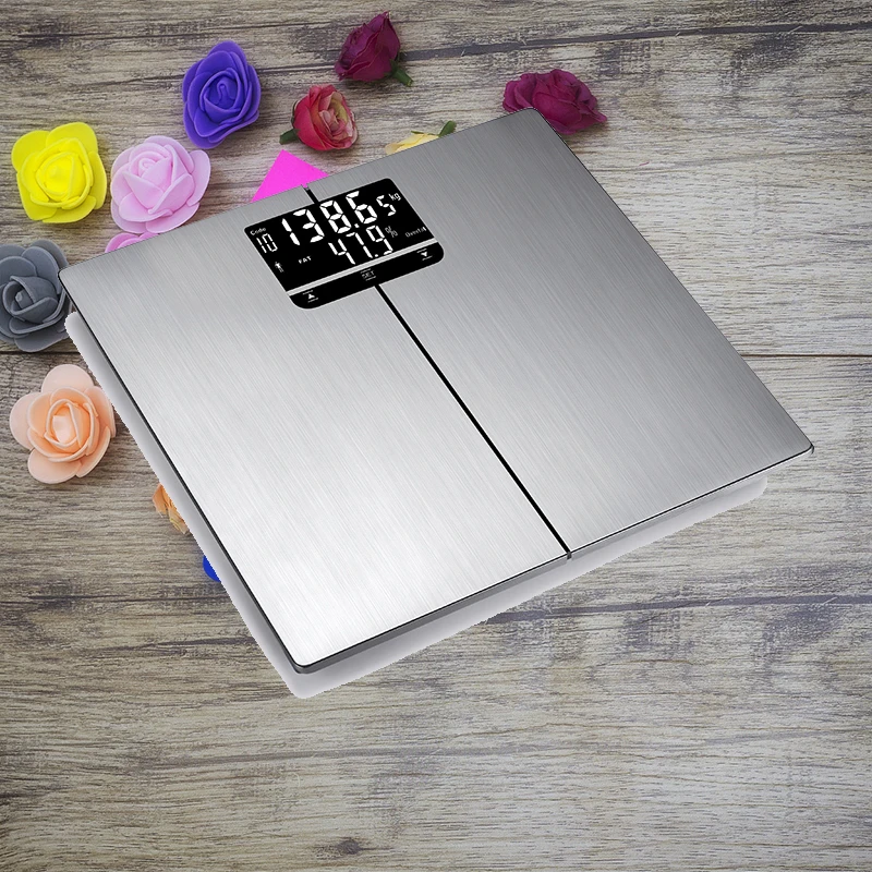 BSCI Stainless steel Digital Weight Machine 180KG Body Fat Scale Digital Bathroom scale