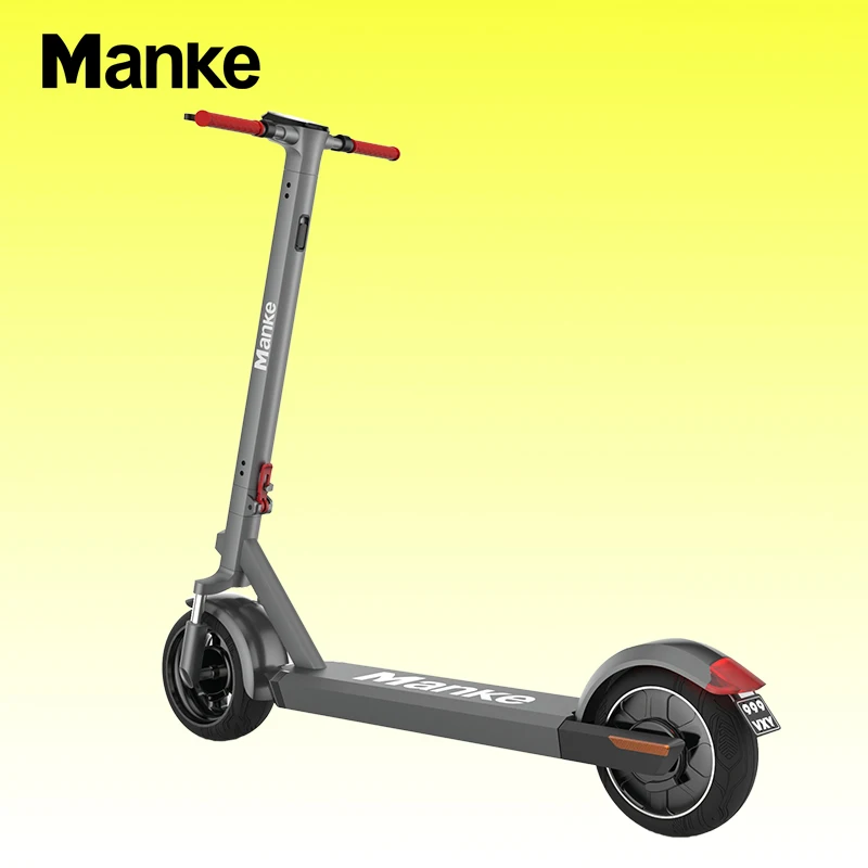 
Newest Manke MK089 Germany Standard Scooter Electric 350W 10 Inch Fat Tire Electric Scooter for Adults with High Quality 