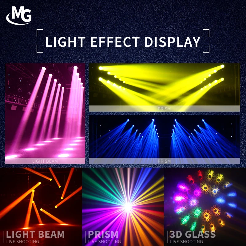 2024 Новый 7R луч света 230 Вт Sharpy движущийся головной свет с Fly чехол для DJ Disco Night Club