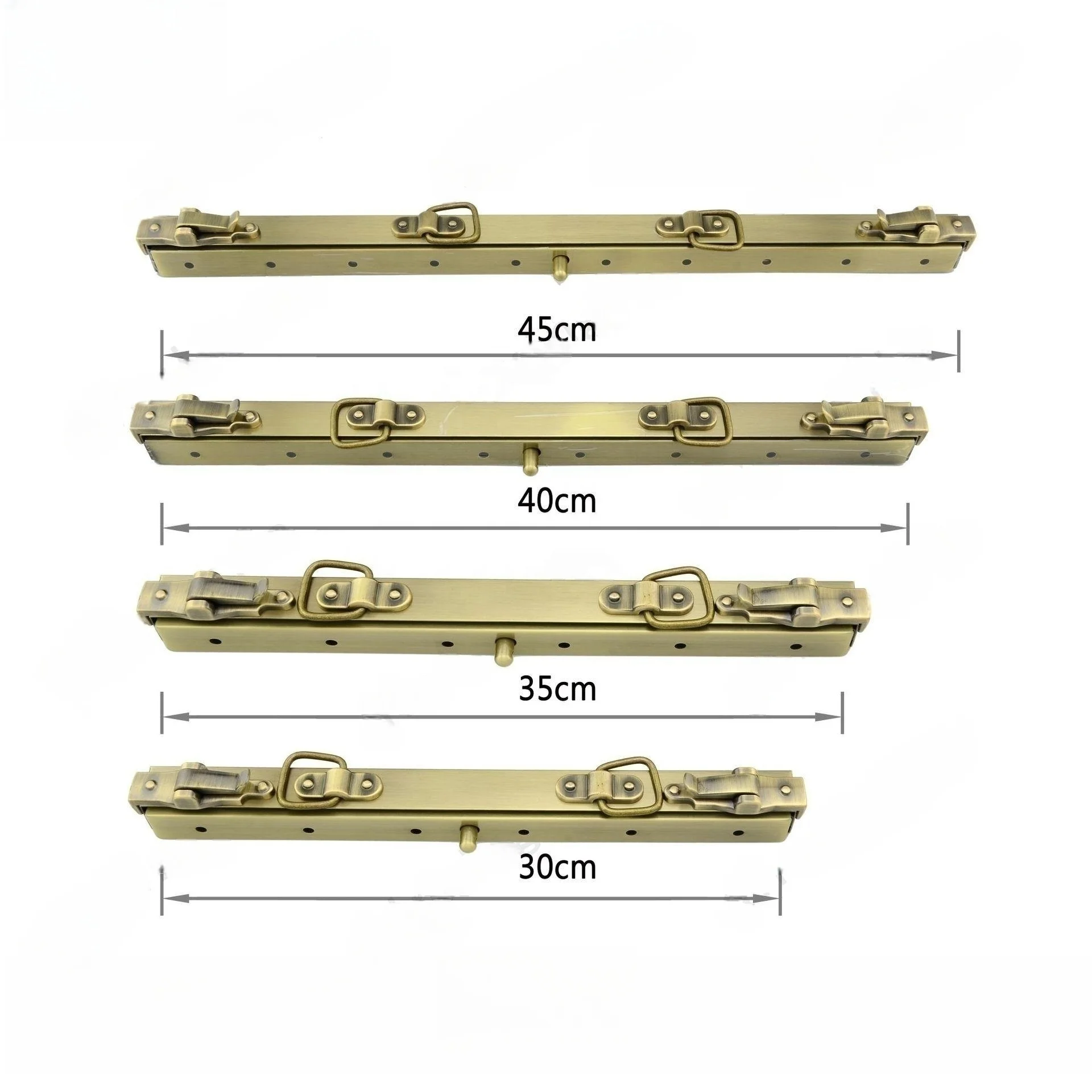 Purse Accessory 30cm 35cm 40cm 45cm Metal Vintage Bag Frame For Handbag Making Antique Bronze Accessory