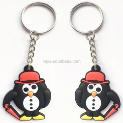China manufacturer custom pvc keychain / Good quality rubber keychain and plastic keychain