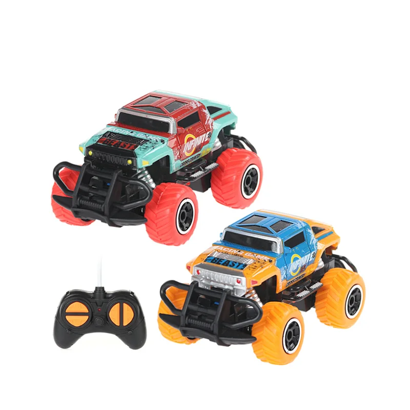 RC Cars Remote Control Car for Kids 3-12 Year Old, 1:43 Scale 4WD High Speed Racing Truck with 2.4GHz Radio Controller (Green)