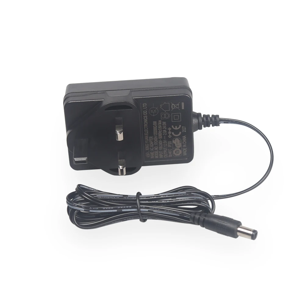 Approval ERP II CE UK Plug 12V Ac Dc Adaptor 24W Power Adapter 12V Adapter UK Adapter Plug Power