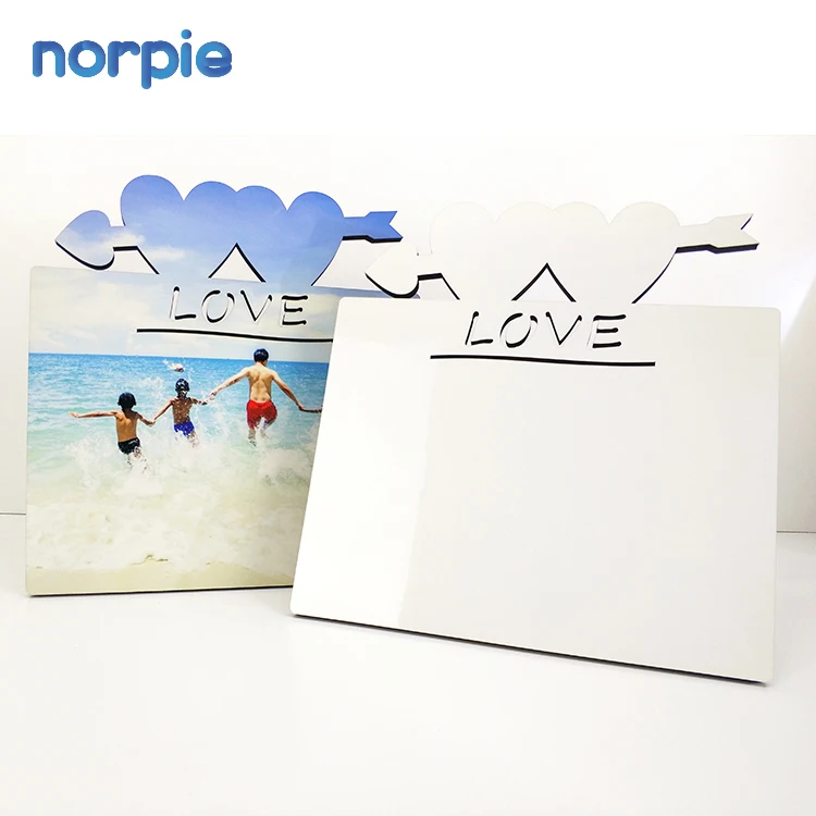 Personalized High Quality Customized Beautiful Sublimation Square Blank MDF Photo Frames