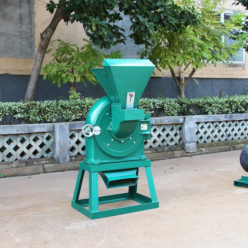 Meal Grind Industrial Maize Milling Plant Farm Flour Make 1.2t/h Corn Mill Machine