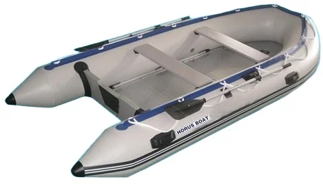 China Professional Boat Manufacturer 3.8 m Rubber Fishing Sport Boat Rigid Inflatable Marine Kayak