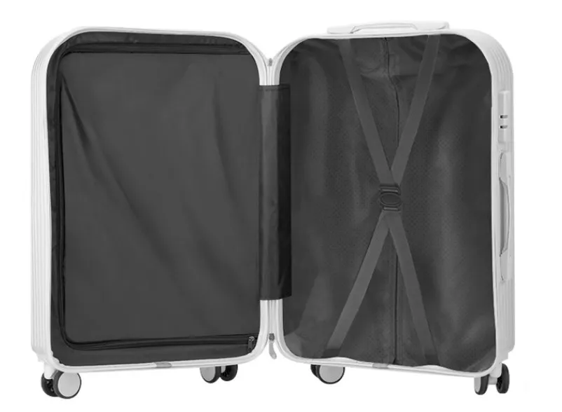 Trolley Suitcase Aluminum Fashion Lightweight Travel Box Universal Sturdy Durable Luggage Case for Male Female