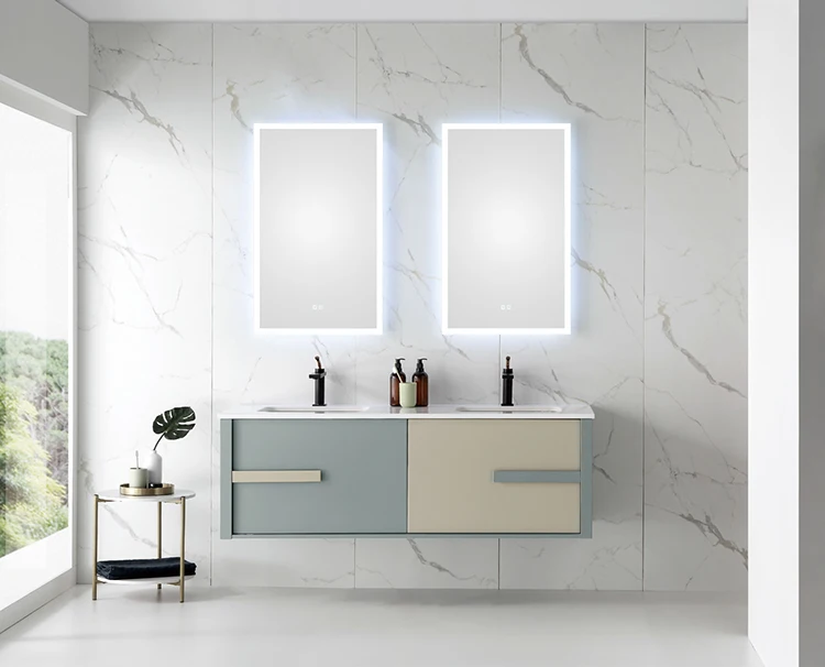 Triangle Corner Bathroom Cabinets Nickel Mirror Vanity Lights Double Sink Bathroom Vanity