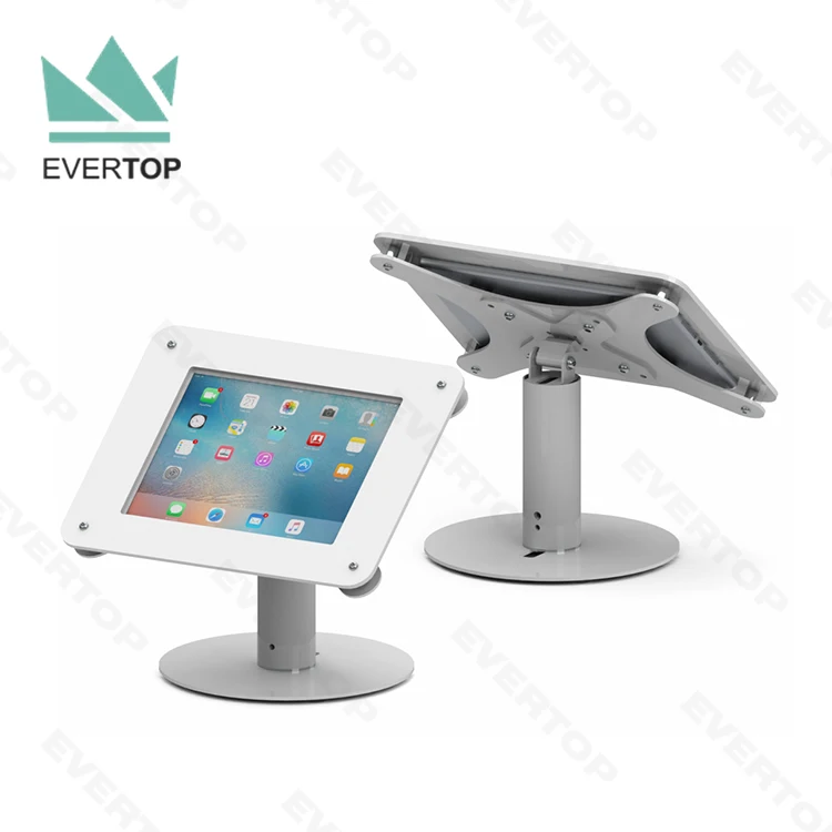 LST11B-B Acrylic Anti Theft Counter top for iPad Tablet POS Stand, Countertop for iPad Tablet POS Display Stand card reader