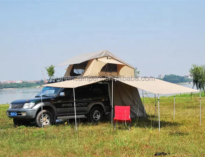 Outdoor Camping Customized Wind Breaks Wall for Car Side Awning