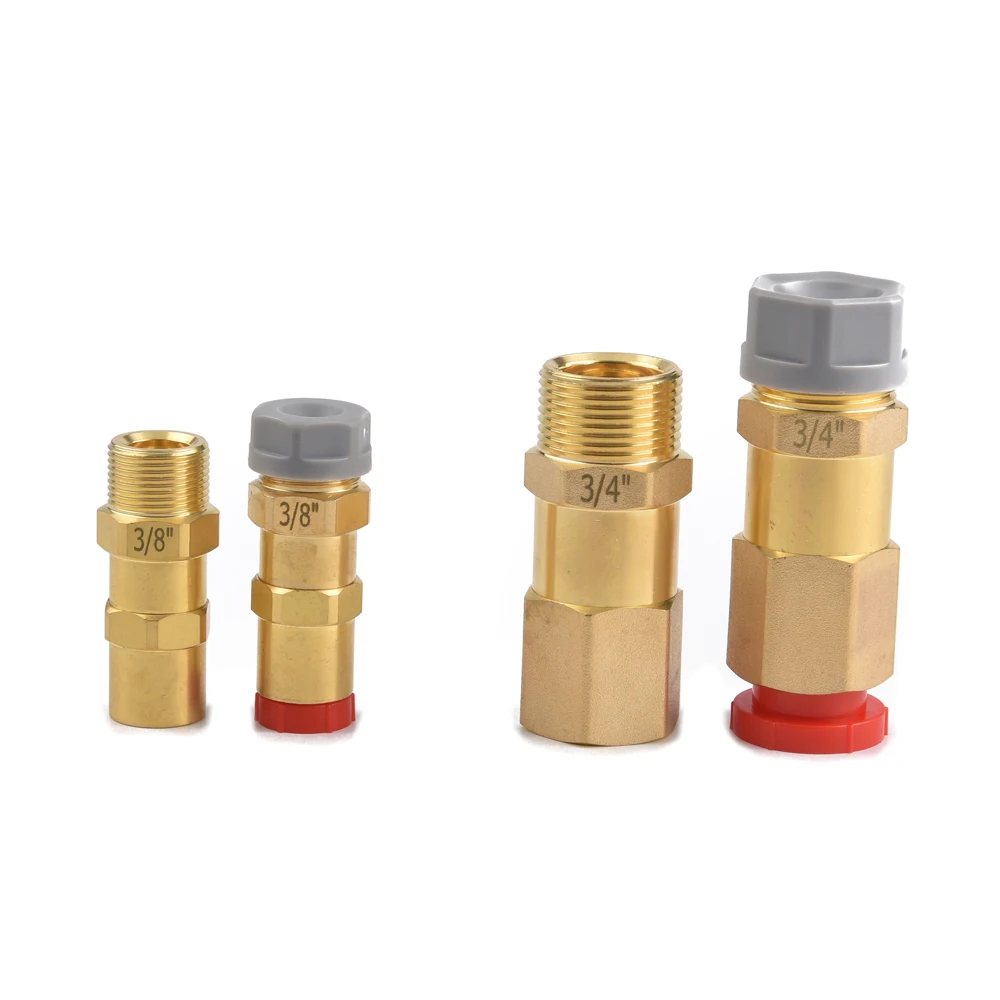 Air Conditioner Part Brass Fitting Male To Copper Connector