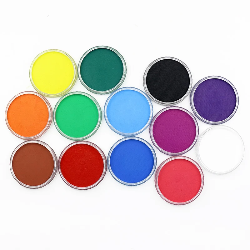 Hot Selling Custom Non Toxic Metallic Colors Water Glycerin Based Face Paints Party