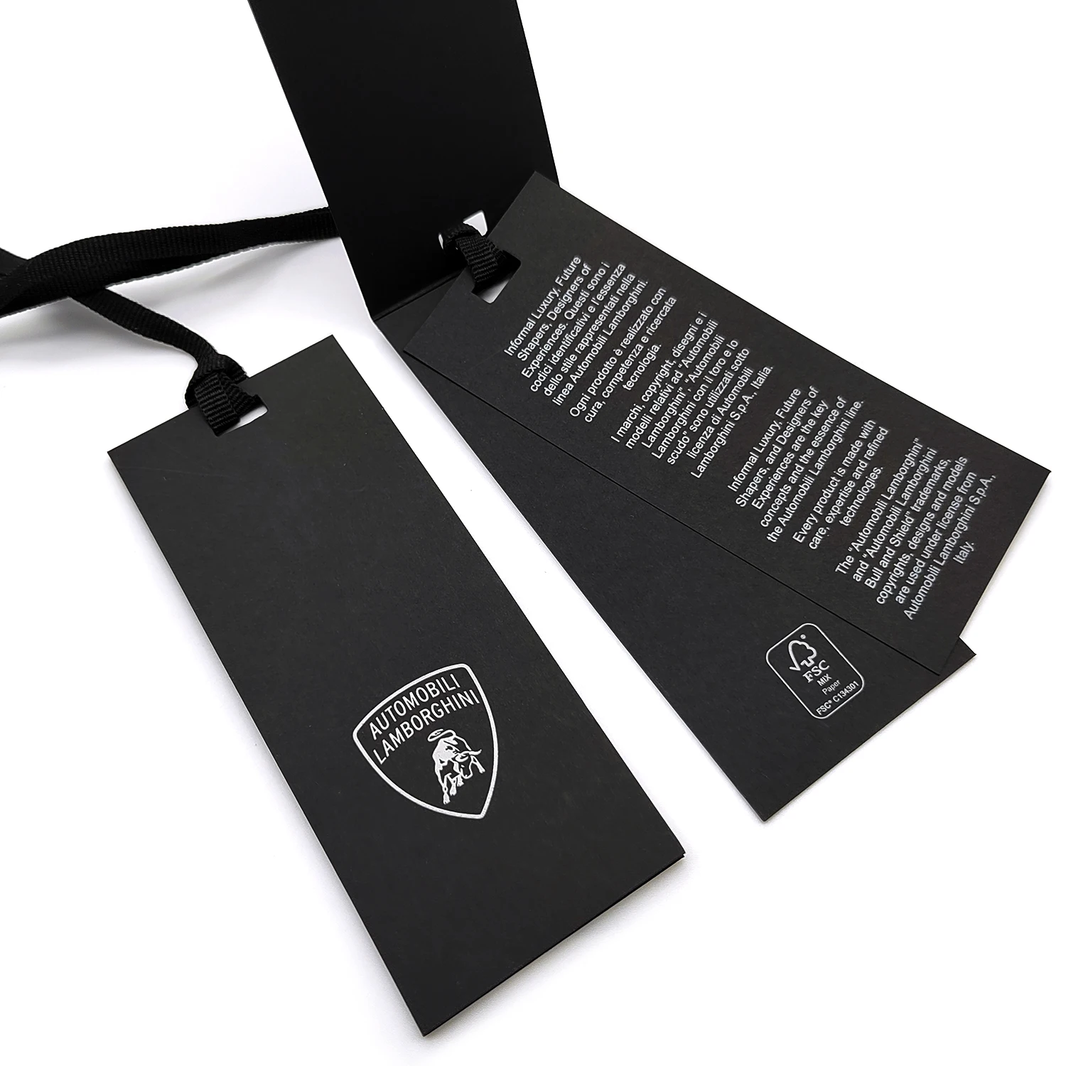 Factory Price clothing custom garment reusable recycled hang tag string neck paper hang tag for water bottle